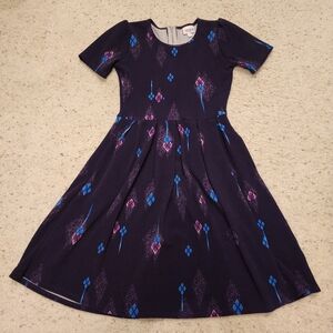 Lularoe Amelia Purple Dress